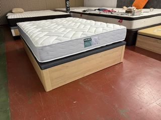 CANAPE Y COLCHON FLEX CONFORT POCKET VISCO 140x190