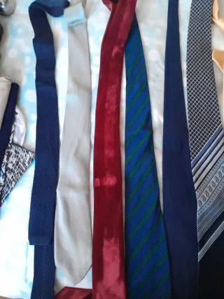 Lote de corbatas variadas