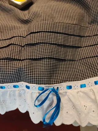 Conjunto espigadora camisa falda pañuelo