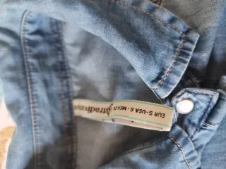 Camisa vaquera Stradivarius