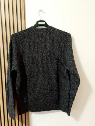 Jersey Mango Gris Punto Talla M y L