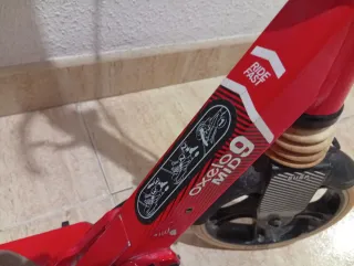 Patinete Oxelo 9 Decathlon rojo 9-14 años