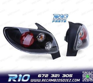 PILOTOS PEUGEOT 206 98-09 FONDO NEGRO