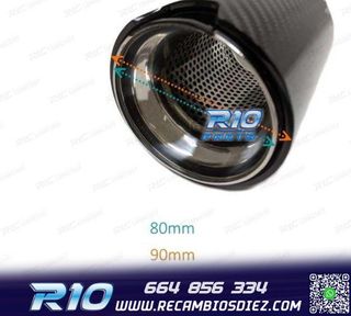 COLA ESCAPE BMW LOOK M CARBONO