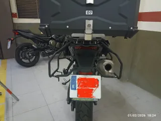 Soporte Maletas Moto Trail Negro Voge 900DSx