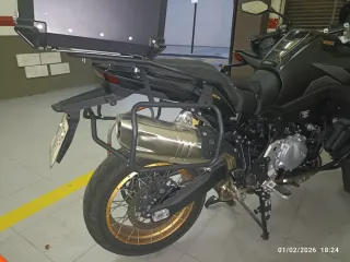 Soporte Maletas Moto Trail Negro Voge 900DSx