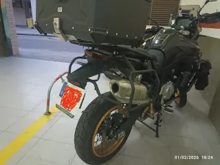 Soporte Maletas Moto Trail Negro Voge 900DSx