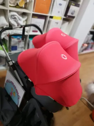 Bugaboo Donkey Gemelar Gris