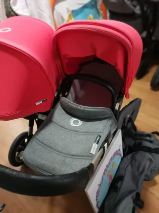 Bugaboo Donkey Gemelar Gris