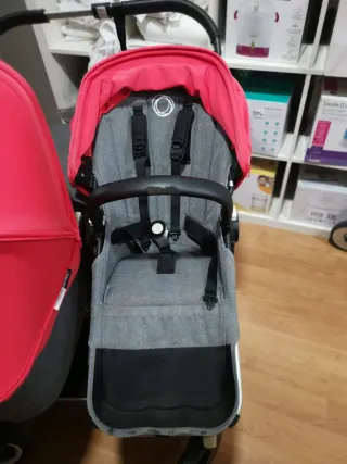 Bugaboo Donkey Gemelar Gris