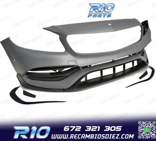 PARAGOLPES DELANTERO MERCEDES CLASE A W176 15-18 LOOK AMG A4