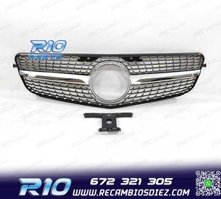 PARRILLA MERCEDES CLASE C W204 07-14 LOOK DIAMOND
