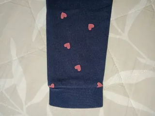 Vestido sudadera niña con capucha y corazones