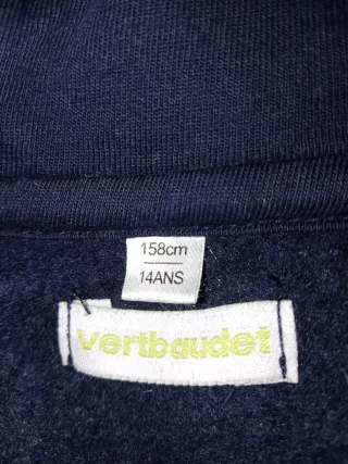 Vestido sudadera niña con capucha y corazones