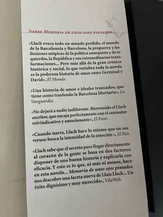 Memoria de unos ojos pintados
