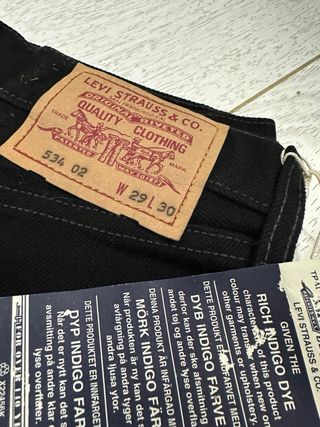 Pantalón Levis Negro Talla 32x30