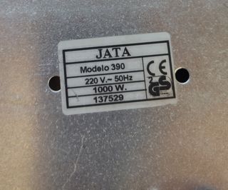 Hornillo eléctrico portátil