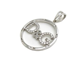 Colgante de Oro Blanco 18 Kt. 5.8 gr. segunda mano