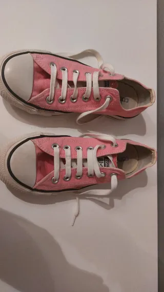 Converse All Star rosas talla 38