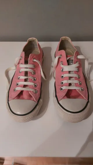 Converse All Star rosas talla 38