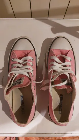 Converse All Star rosas talla 38