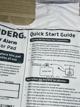 Sistema di allarme per sedia Lunderg