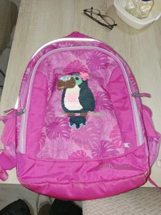 Mochila Top Model Rosa con Lentejuelas Tucán