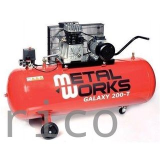 Compresor 200 Litros - 3 Hp - 400V- Metalworks