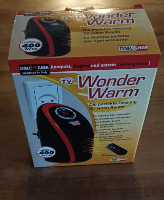 Stufetta elettrica portatile Wonder Warm
