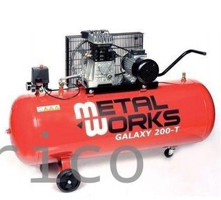 Compresor 200 Litros - 3 Hp - 400V- Metalworks