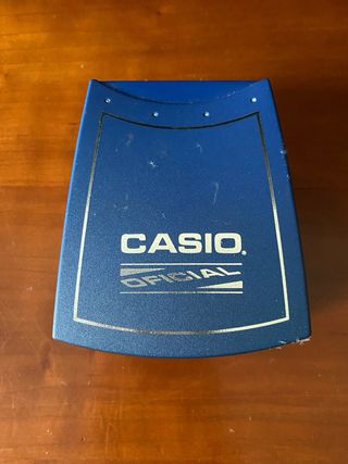 Reloj Casio Quartz Azul y Plateado