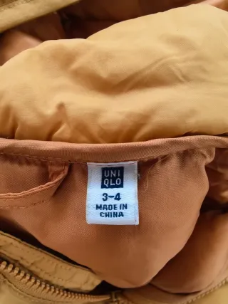 Cazadora mostaza 3-4 años