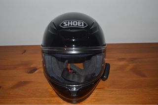 Casco Shoei NXR2 Negro Talla Mcon Intercom Spirit