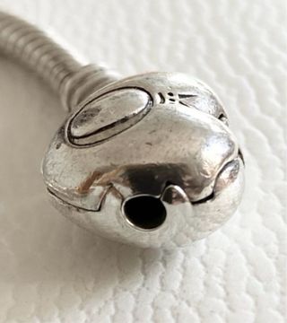 Pulsera Pandora ORIGINAL 19,5 cm cierre corazon