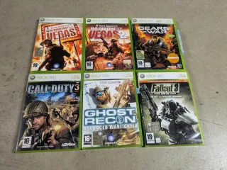 Lotto 5 giochi Xbox 360 call of duty Tom Clancy's