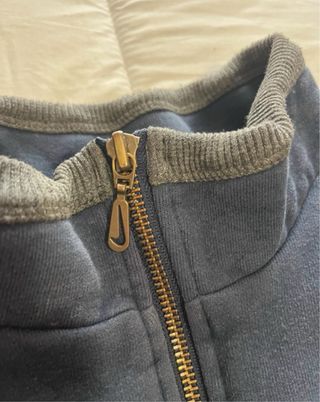 Jersey con cremallera nike vintage