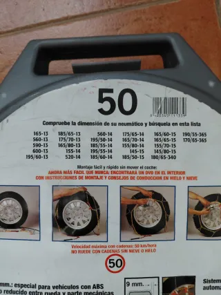 Cadenas para nieve ROMBOS 50