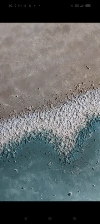 Cuadro a medida con textura.
