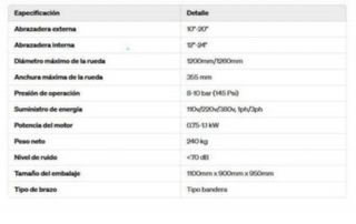 Desmontadora Neumáticos 11-24 DS02