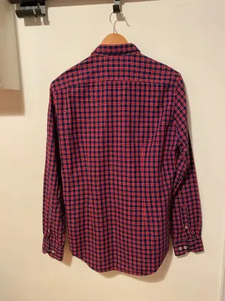 Camisa de cuadros Zara Talla M Slim Fit