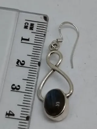 Pendientes Plata 925 y Labradorita