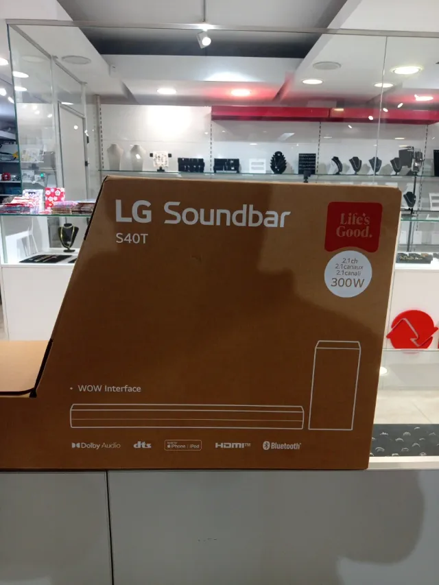 LG Soundbar S40T Nueva