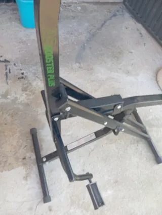 Bicicleta estática negra