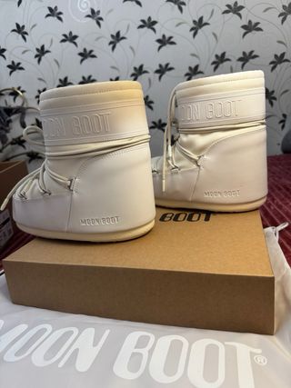 Moon Boot Icon Low Botines Beige Talla 39