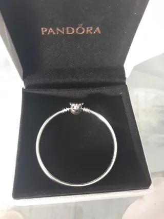 Pulsera Rígida Pandora Plata