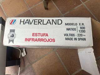 Estufa electrica infrarrojos