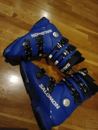 Botas de esquí Salomon azules