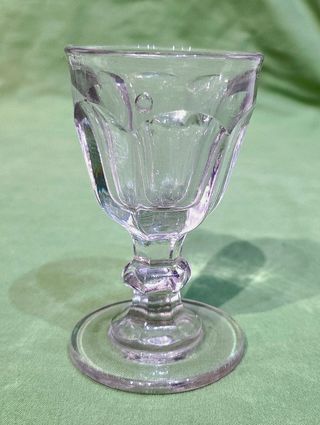 Antichi bicchieri da liquore calice epoca '800