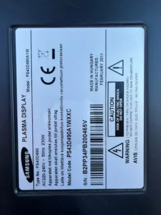 Televisión Samsung “43”