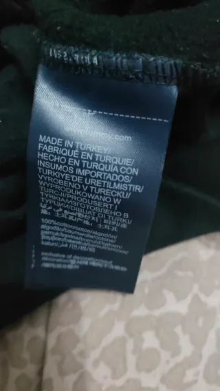 Felpa Tommy Hilfiger Nera con Cappuccio